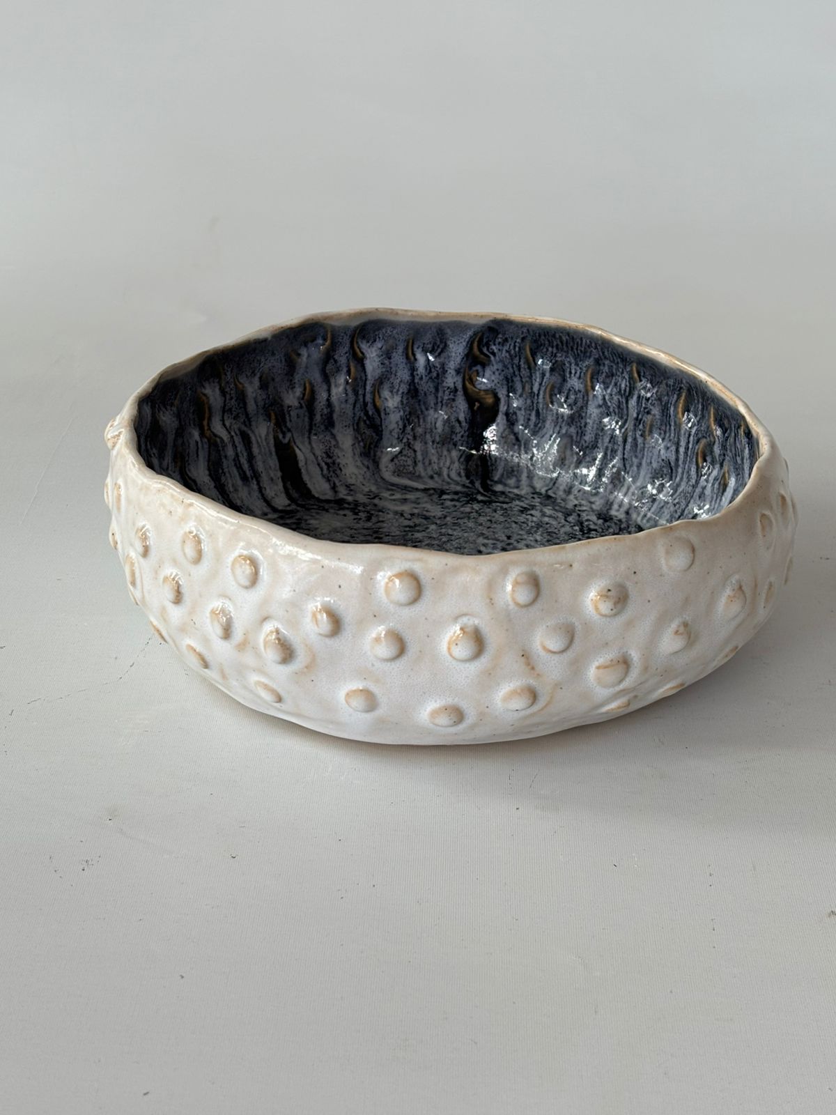 Fuente con puntos - 21 cm