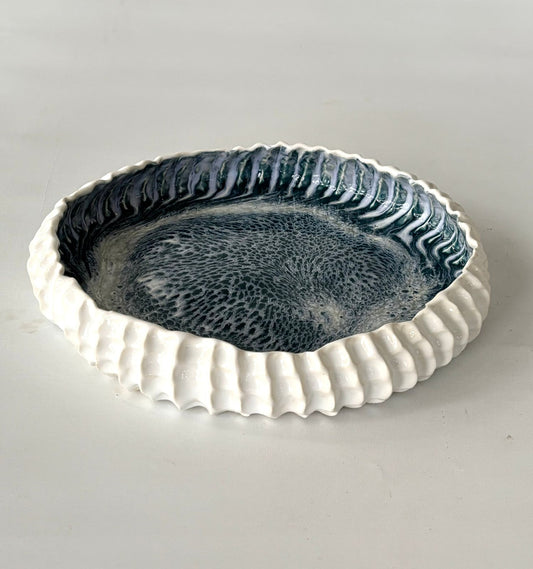 Fuente Erizo Porcelana - 25 cm