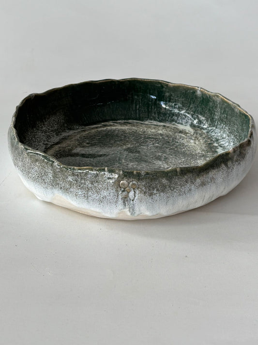 Fuente Verde Chorreado - 30 cm